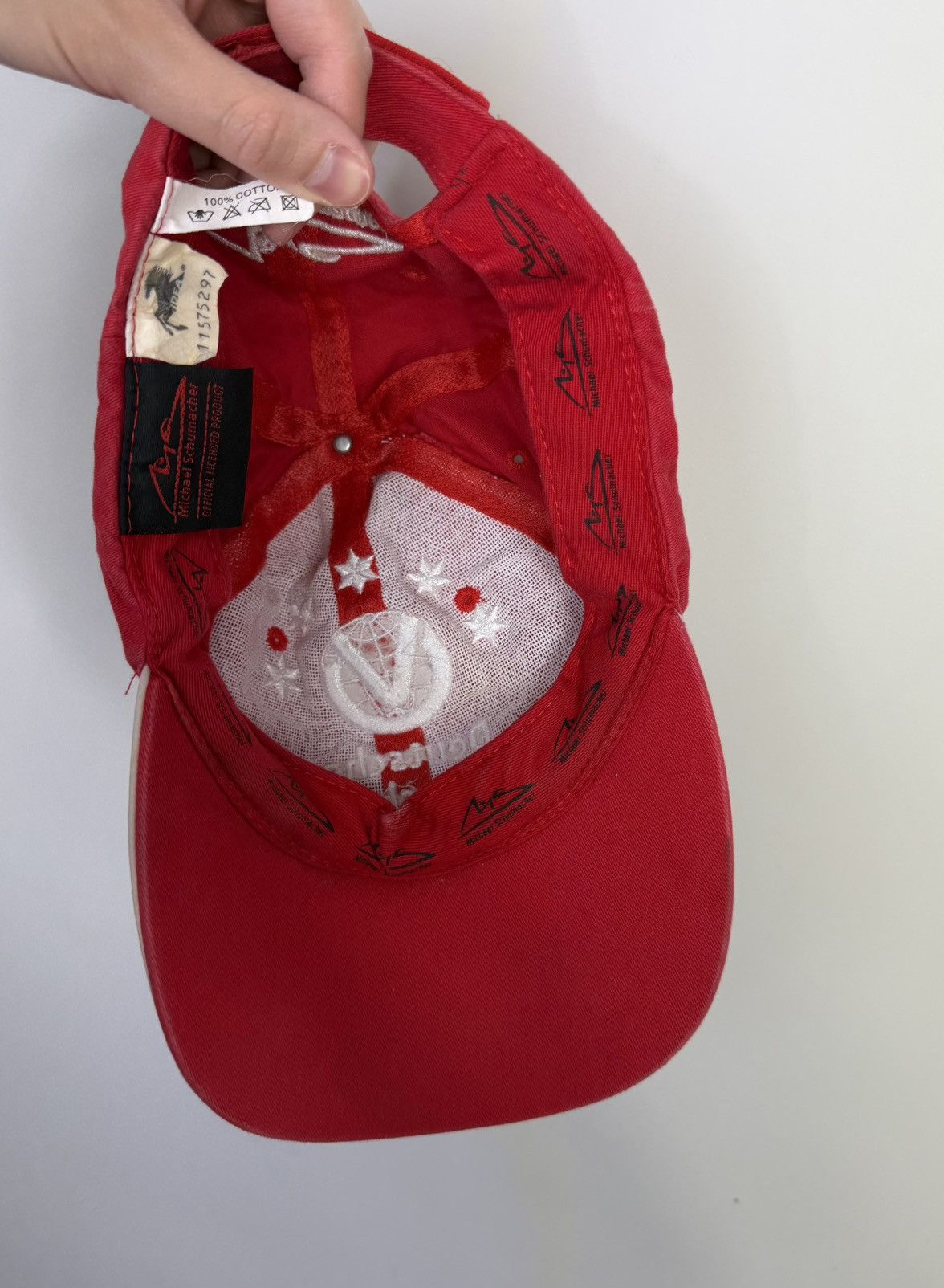 Ferrari Ferrari F1 Michael Schumacher Cap 2003 German Size ONE SIZE - 6 Thumbnail