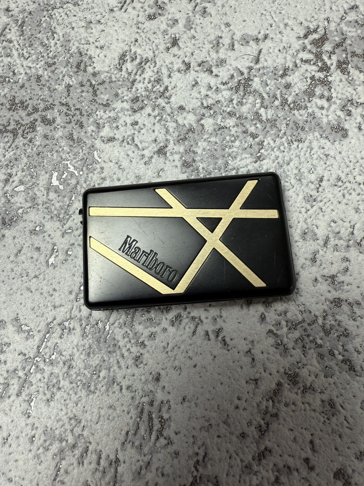 Marlboro Y2K ELEGANCE MARLBORO GEOMETRIC METAL PUNK ROCK LIGHTER Size ONE SIZE - 4 Thumbnail