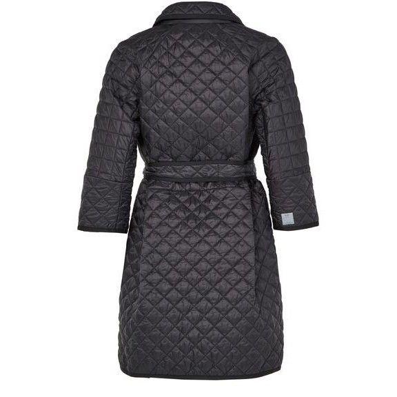 MAX MARA The Cube Arianna Black Quilted Coat & Tote Bag New
