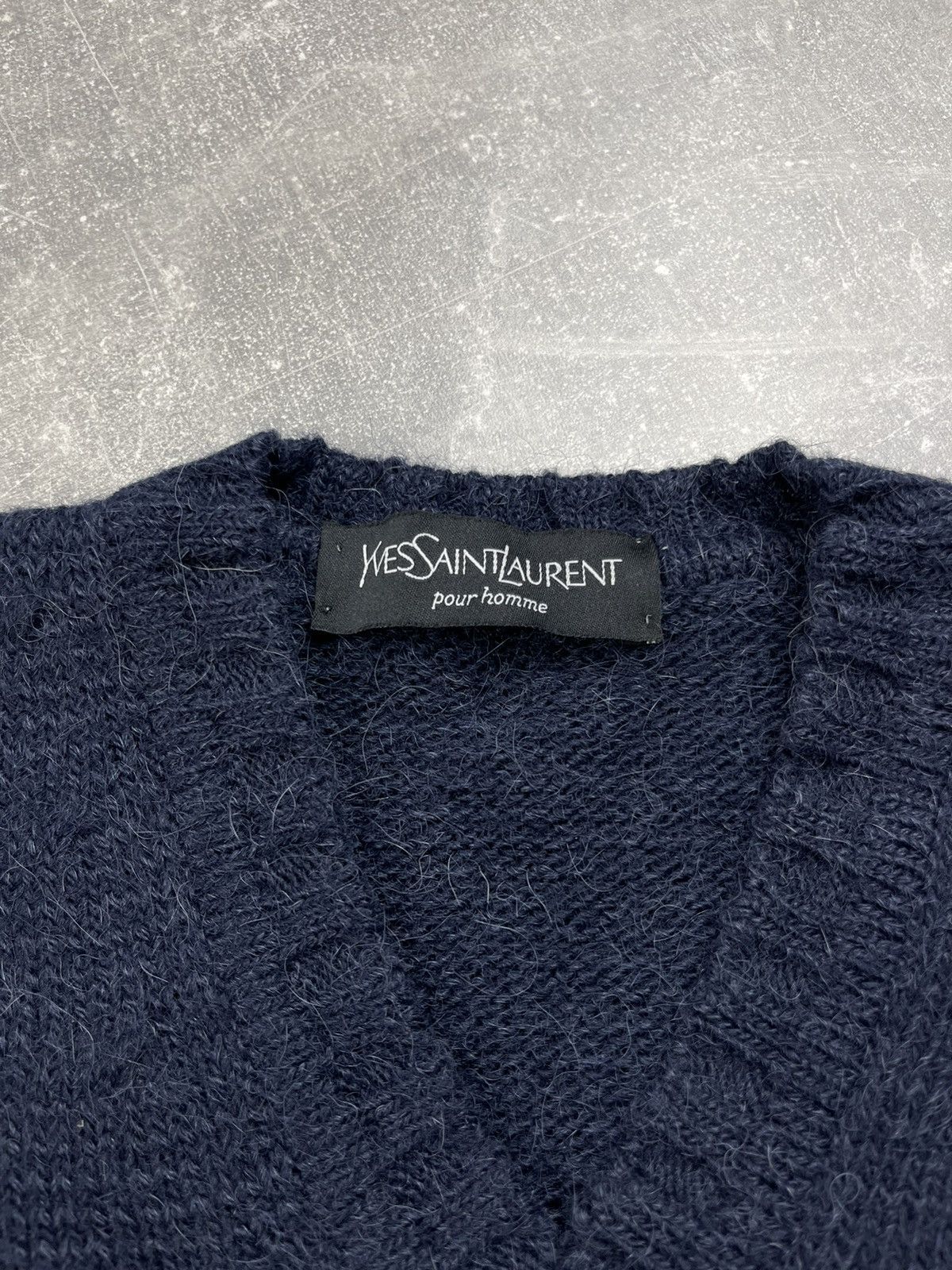 Yves Saint Laurent Yves Saint Laurent Archive 00s Tom Ford Alpaca Wool Sweater Size US M / EU 48-50 / 2 - 10 Thumbnail