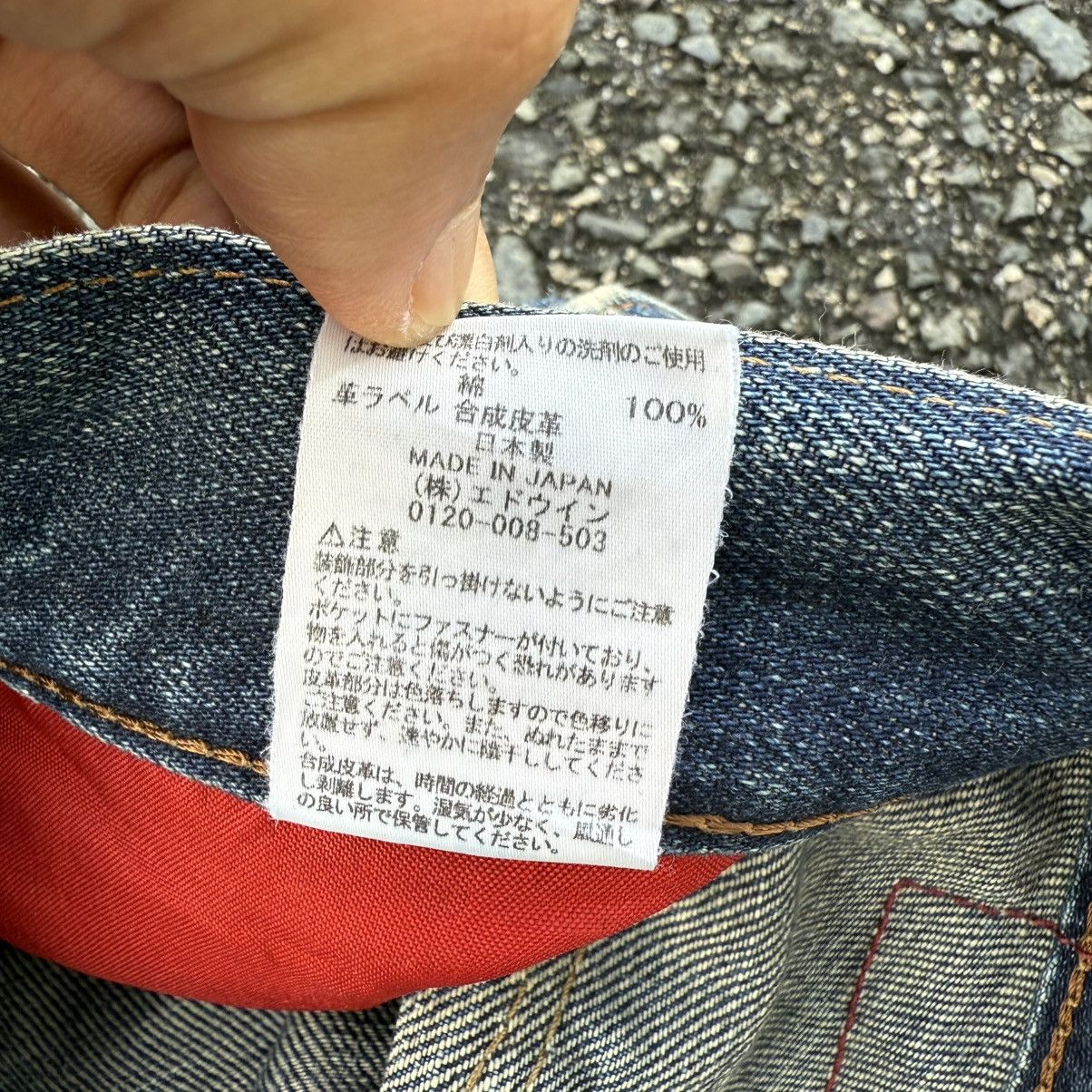 Edwin W32 VINTAGE EDWIN BLUE TRIP DENIM JEANS PANTS Size US 32 / EU 48 - 18 Thumbnail