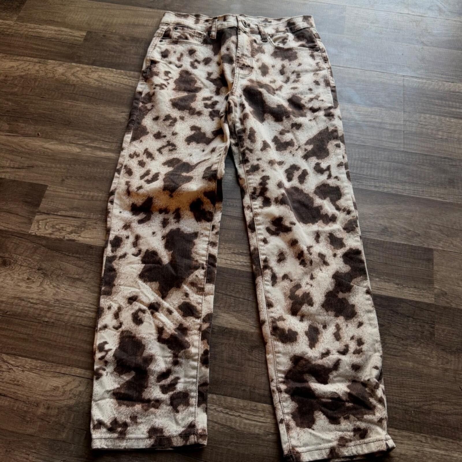 Other Kensie Jeans Cow Print Size 0/25 Size 25" / US 0 / IT 36 - 1 Thumbnail