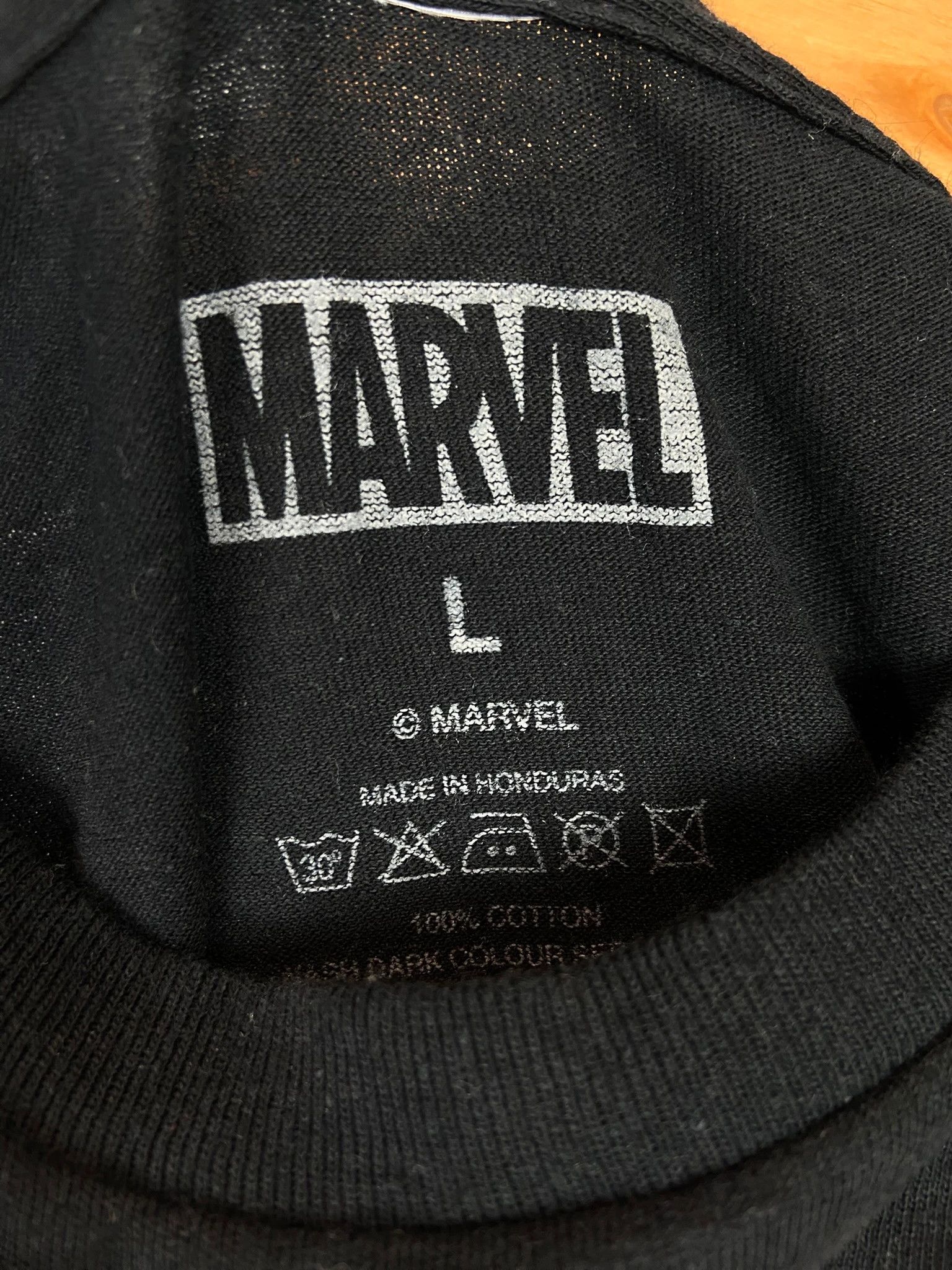 Vintage Marvel Deadpool Tee / Breakfast Cereal Print / / Black Size US L / EU 52-54 / 3 - 3 Thumbnail