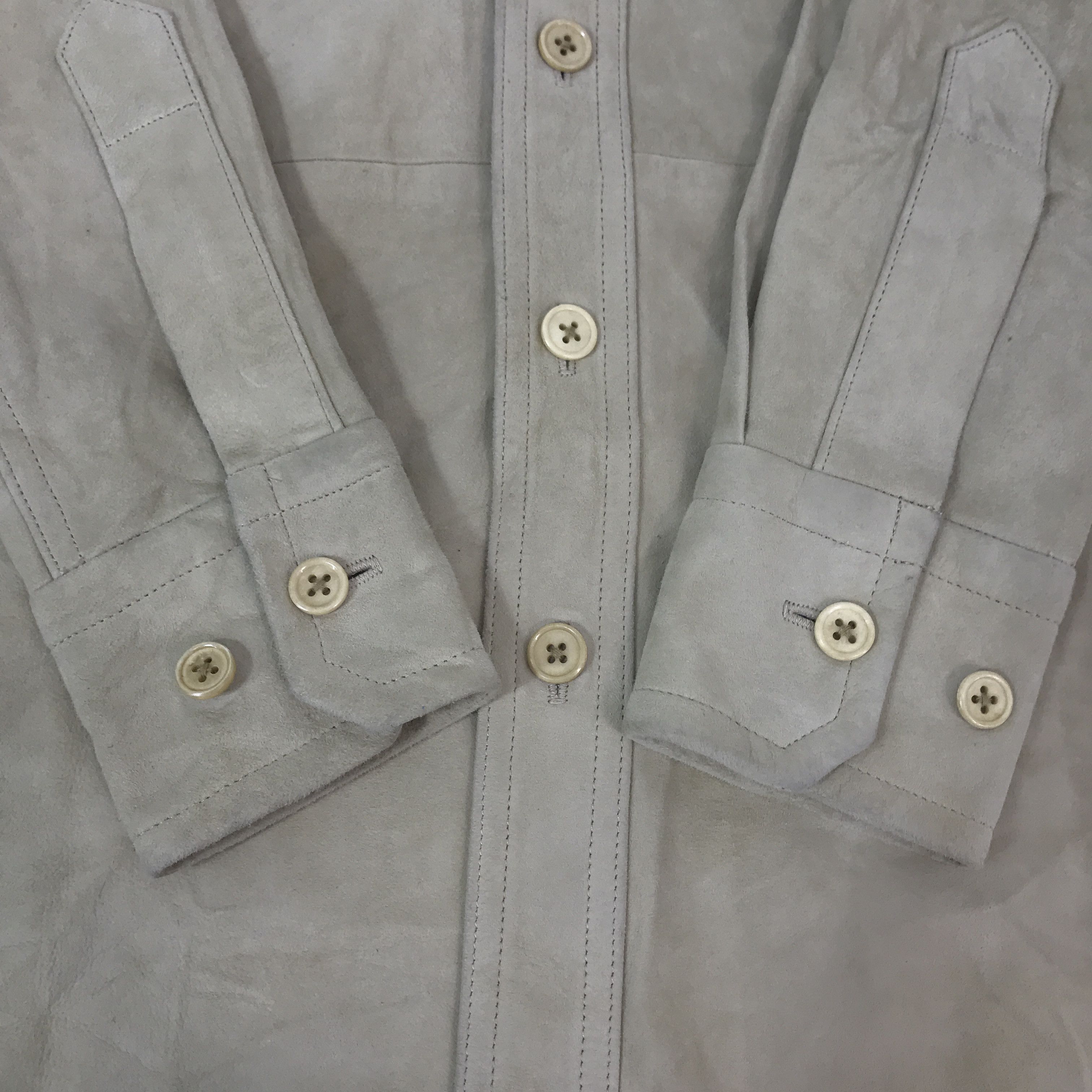 Ralph Lauren Vintage Ralph Lauren Leather polo shirt Size S / US 4 / IT 40 - 11 Thumbnail