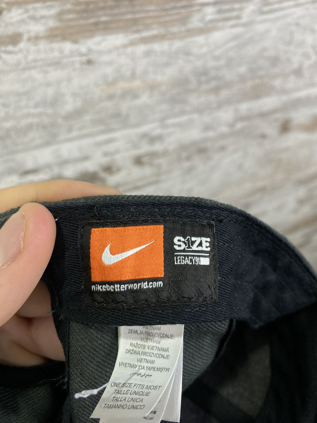 Nike × Vintage Mens Vintage Nike big logo hats cap hat y2k rare swoosh acg Size ONE SIZE - 10 Thumbnail