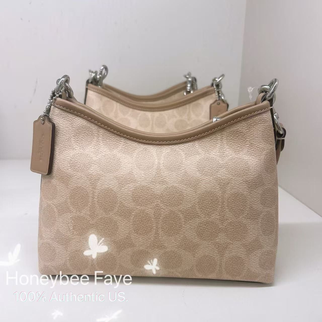 Coach Laurel Small Shoulder Bag In Signature Canvas CBH15 Size ONE SIZE - 3 Thumbnail