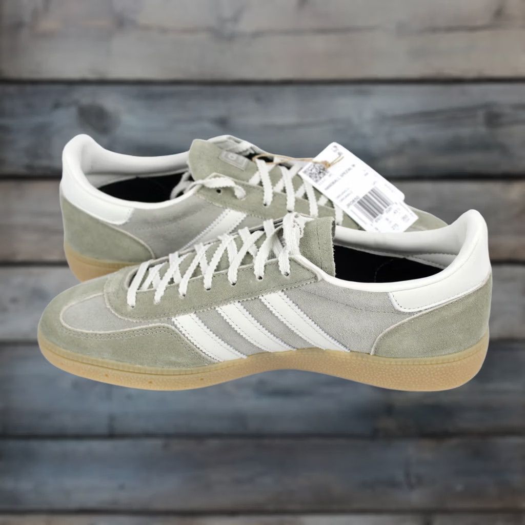 Adidas adidas Women's Handball Spezial Sneakers Size 10.5 Gray Pebble JR0850 Shoes Sneaker Adult Womens Size US 11 / IT 41 - 1 Thumbnail