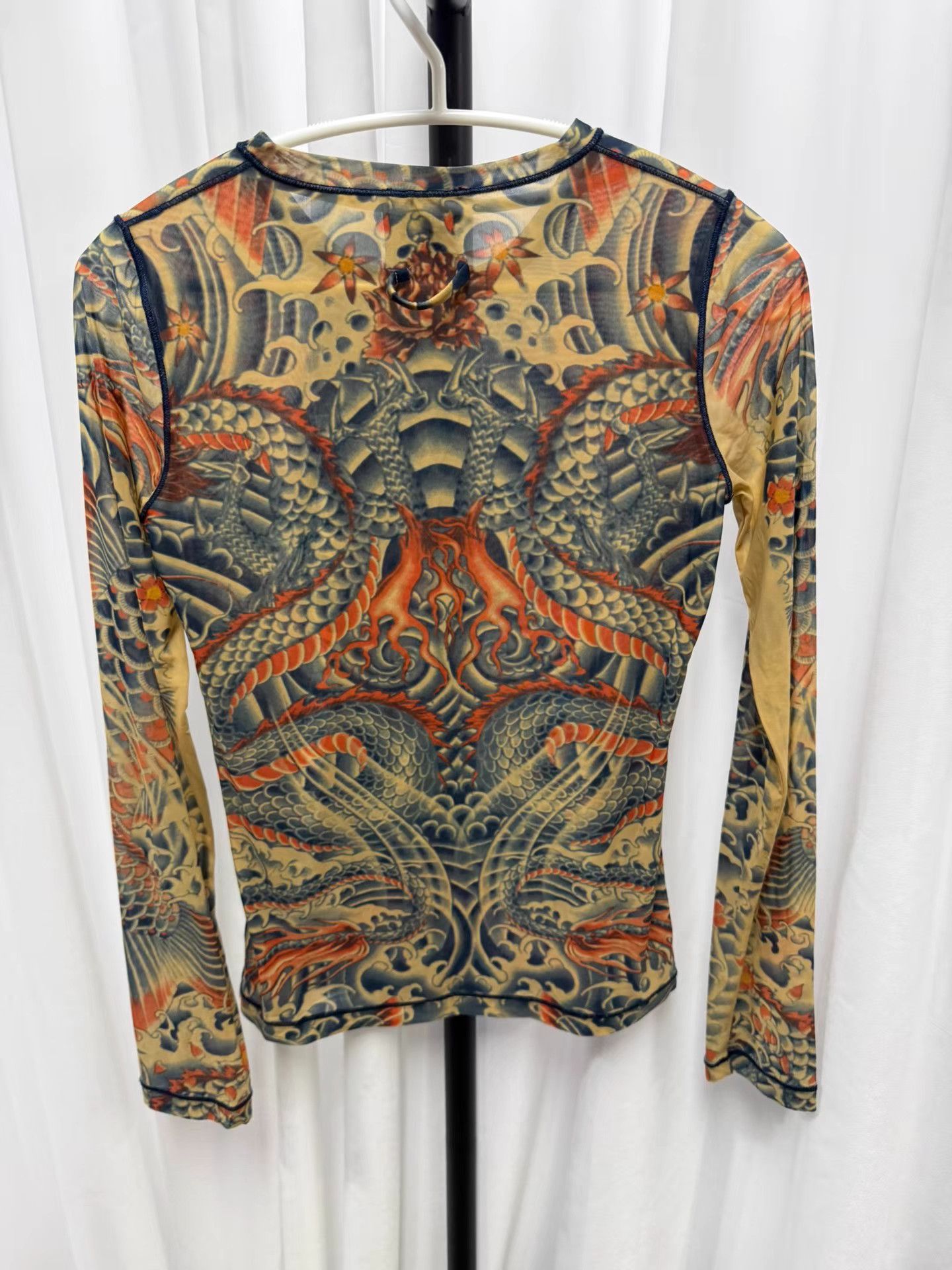 Jean Paul Gaultier Jean Paul Gaultier Chinese Style Tattoo Bodysuit K20 Size US M / EU 48-50 / 2 - 7 Thumbnail