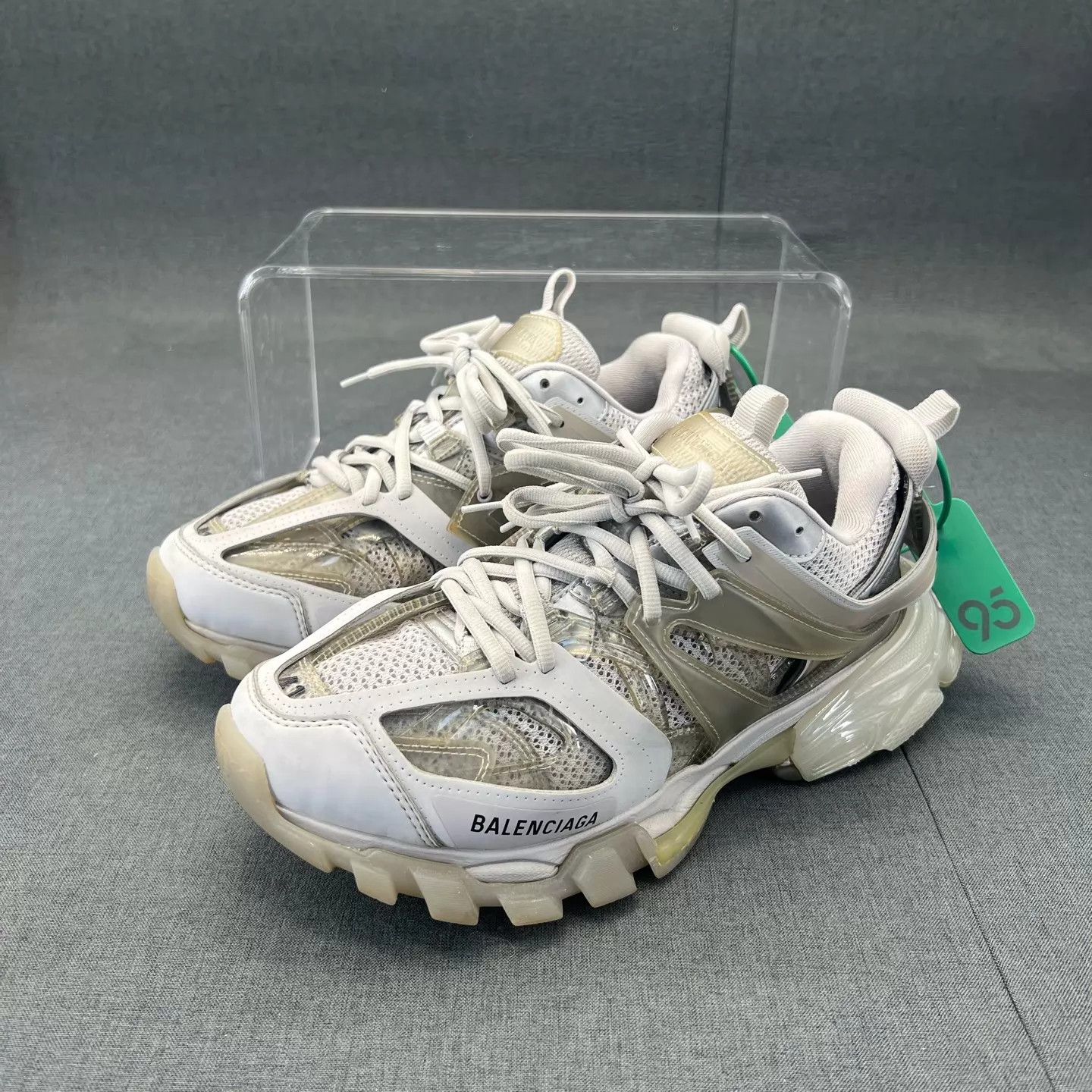 Balenciaga Balenciaga Track Gray 41 GC Box & Accs Size US 8 / EU 41 - 1 Thumbnail