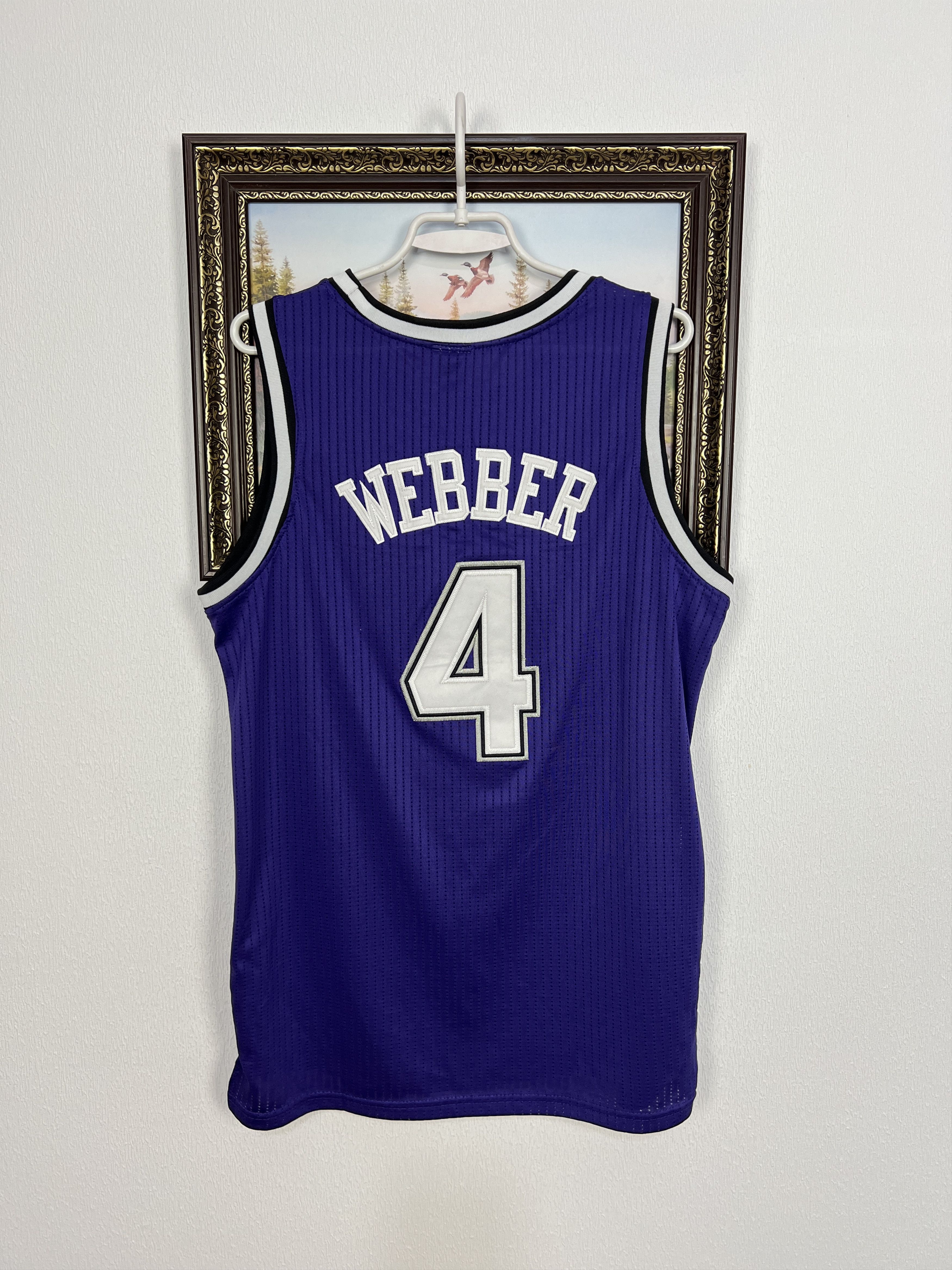 Nike Vintage Nike Sacramento Kings Webber Jersey NBA Mens Shirt Size US M / EU 48-50 / 2 - 9 Thumbnail