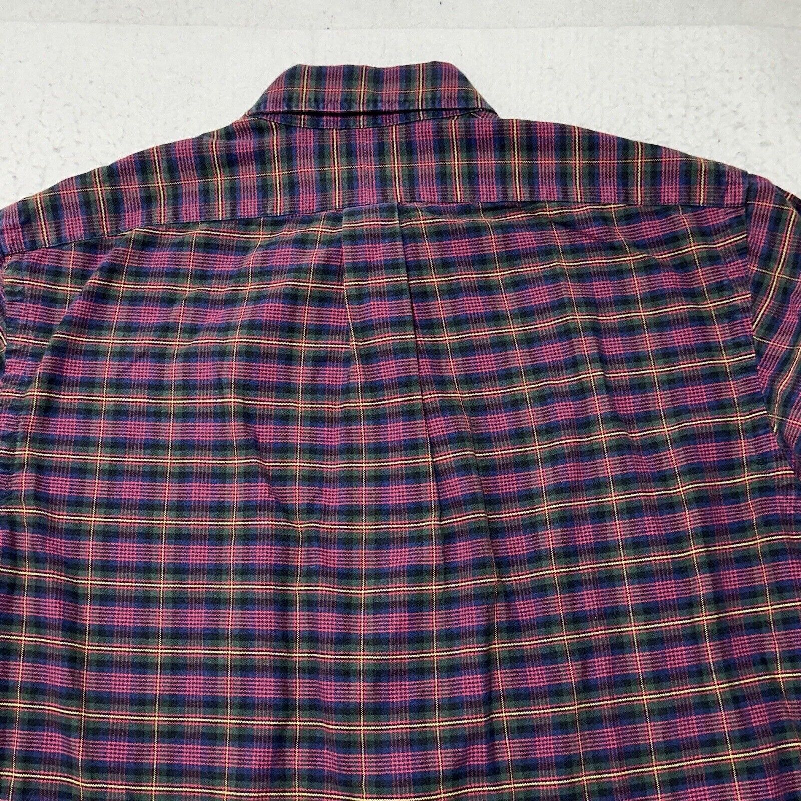 Ralph Lauren Ralph Lauren Large Button Down Purple Plaid Dress Shirt Size US L / EU 52-54 / 3 - 10 Thumbnail