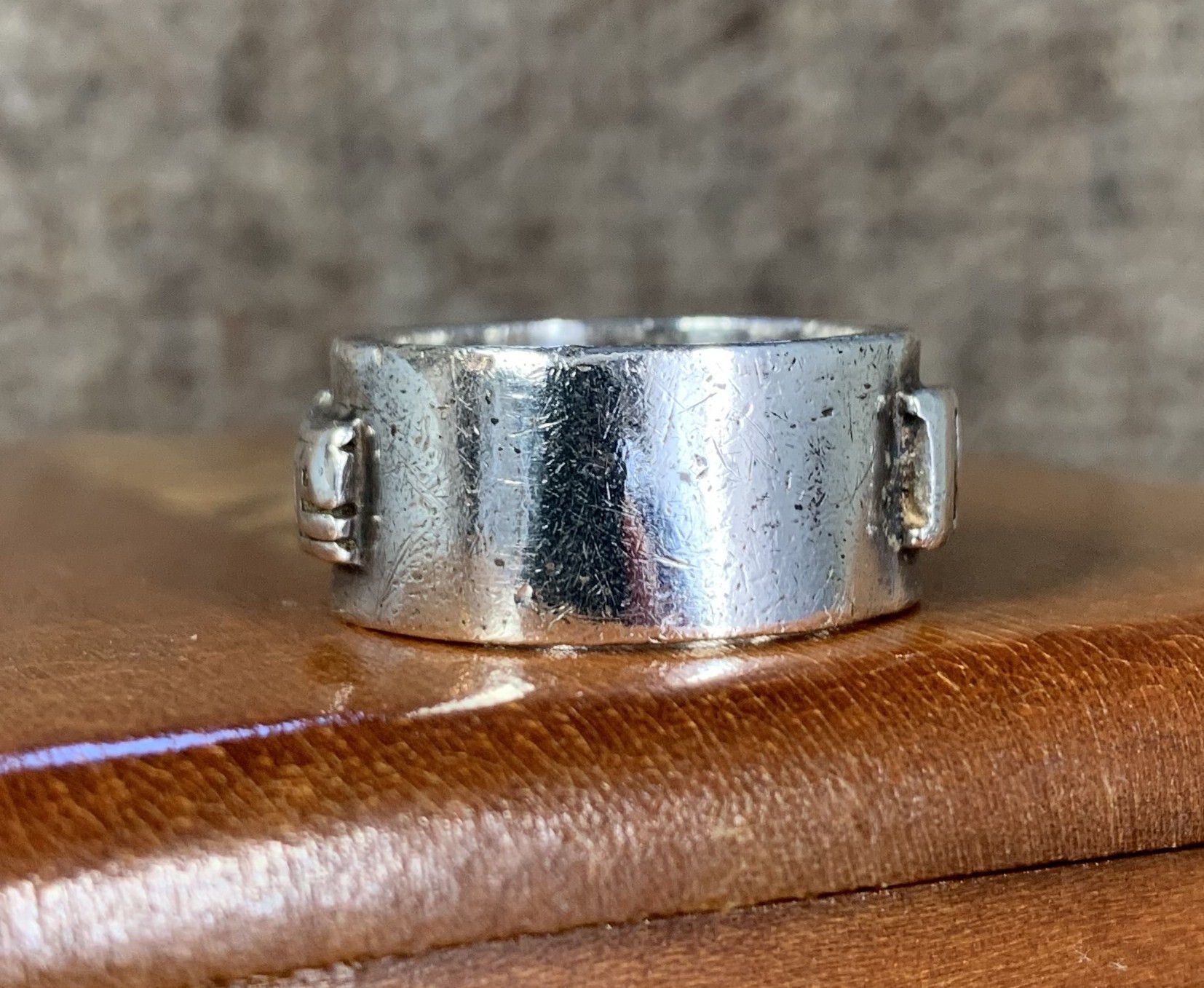 Number (N)ine SS00 Number (N)ine Ferrari/Lambretta Sterling Silver Ring Size ONE SIZE - 9 Thumbnail