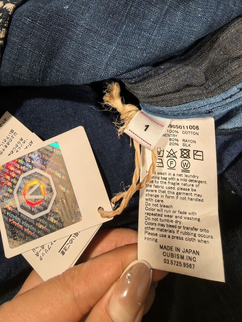 Visvim visvim 20AW ICT TUNIC P. O. KOFU Persimmon Dye Blue Dye Old Size US S / EU 44-46 / 1 - 5 Thumbnail