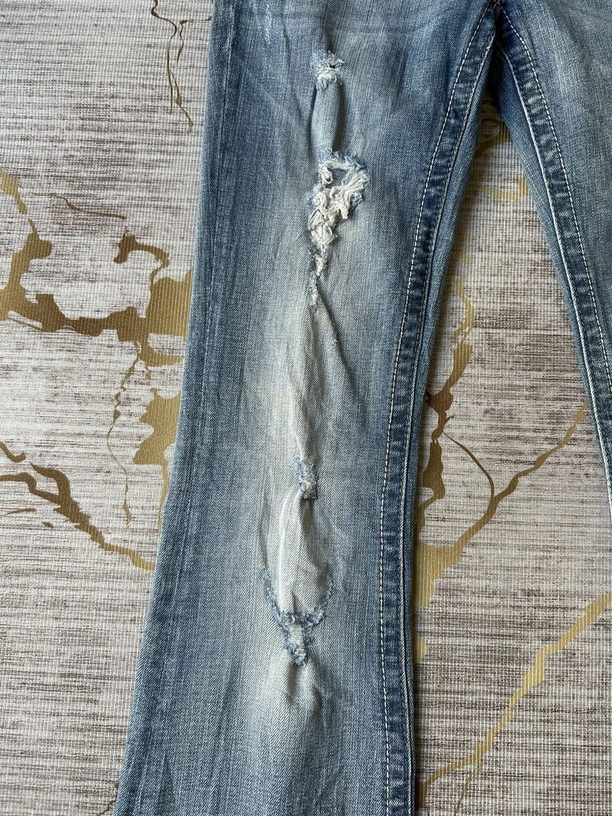 Miss Me FLARE Miss Me Distressed Swaroski Design Jeans Size 28" / US 6 / IT 42 - 9 Thumbnail