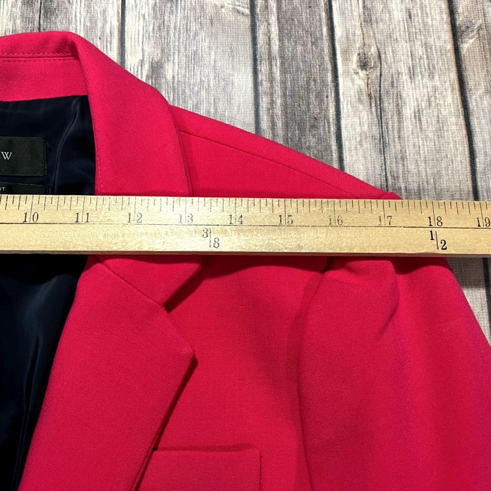 J.Crew J Crew Regent Blazer One Button Sport Coat Womens 14 Pink Suit Jacket Formal Size XL / US 12-14 / IT 48-50 - 7 Thumbnail