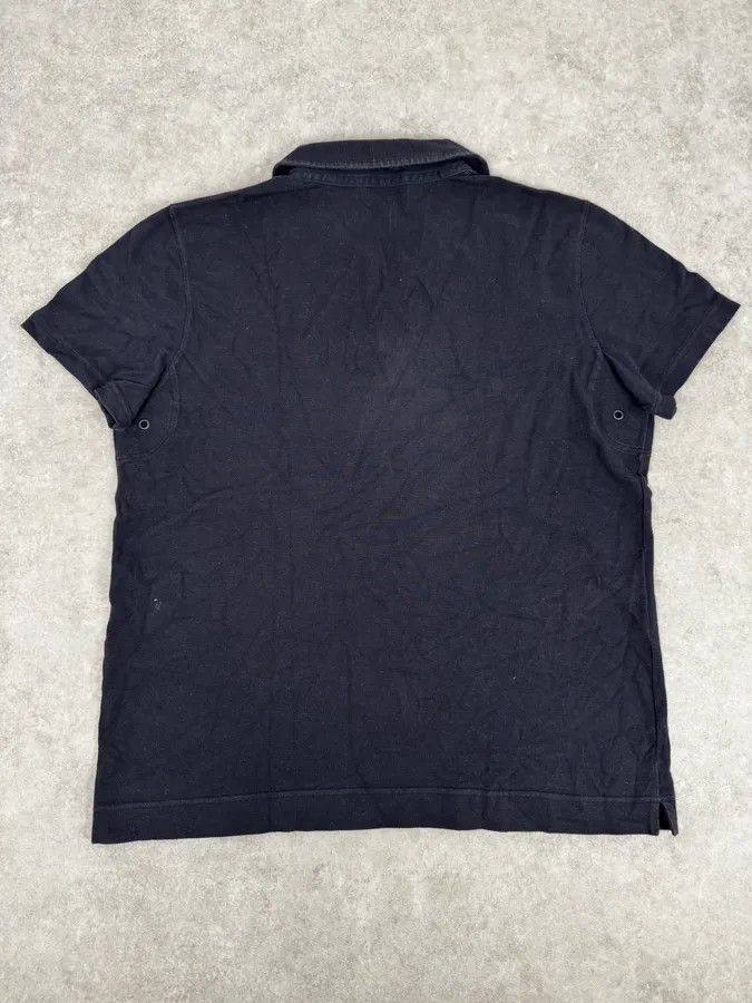 Prada 2000s Prada Navy & Red Minimalist Polo Size US S / EU 44-46 / 1 - 4 Thumbnail