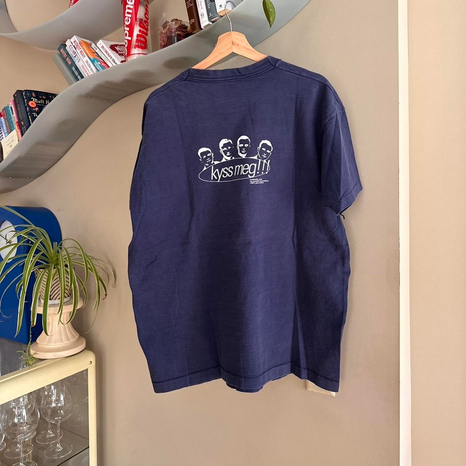 Fruit Of The Loom × Vintage Vintage Fidie Kyss Meg Promo Shirt Size US XL / EU 56 / 4 - 5 Thumbnail