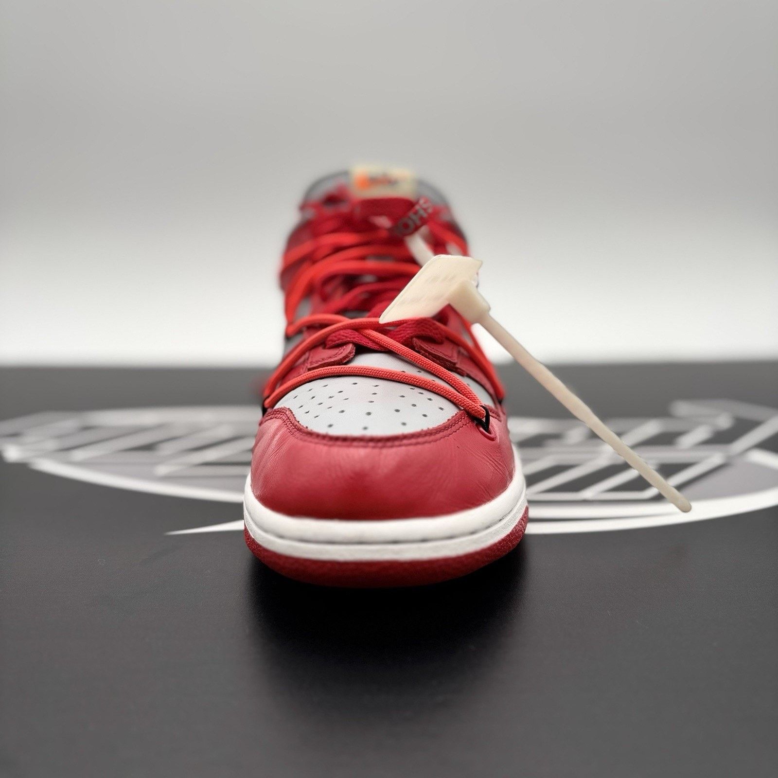 Nike × Off-White Nike Dunk Low x OFF-WHITE 2019 ' University Red ' | CLEAN! Size US 9.5 / EU 42-43 - 16 Thumbnail