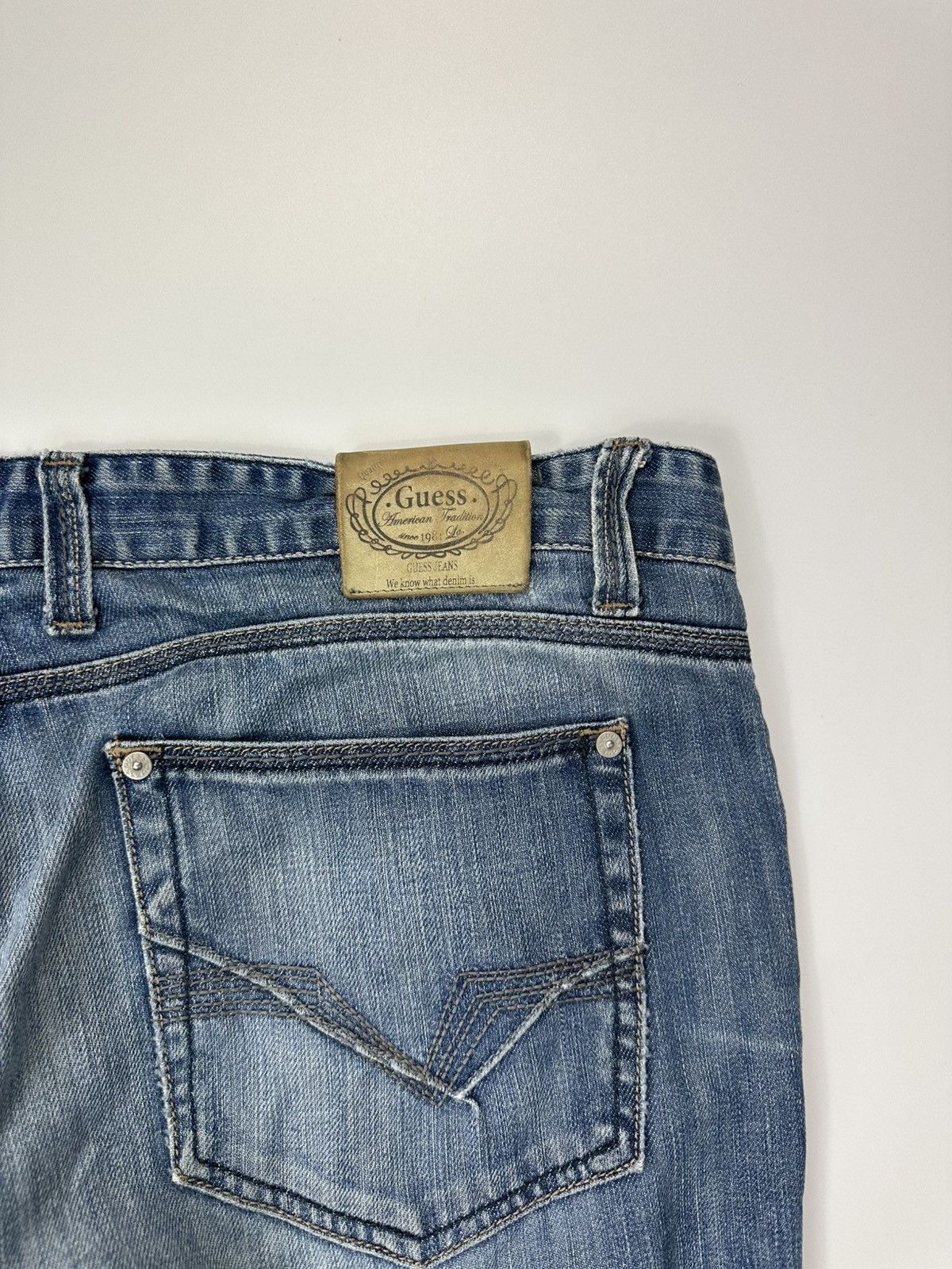 Guess Guess Oversize Denim Blue Jeans Men's 36 Size Size US 36 / EU 52 - 13 Thumbnail