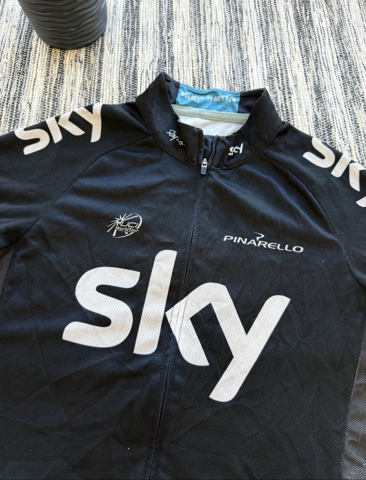 Rapha Rapha Team Sky Wiggo 2013 Mens`s Short Sleeve Jersey Rare Size US M / EU 48-50 / 2 - 4 Thumbnail