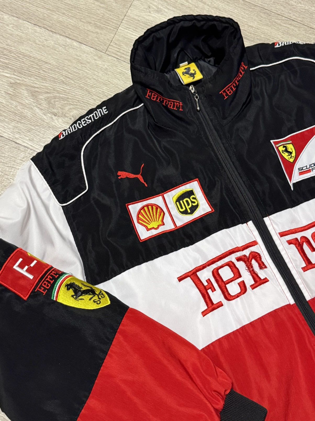Ferrari 🔷Vintage Puma Ferrari Scuderia F1 Racing Jacket🔷 Size US M / EU 48-50 / 2 - 2 Thumbnail