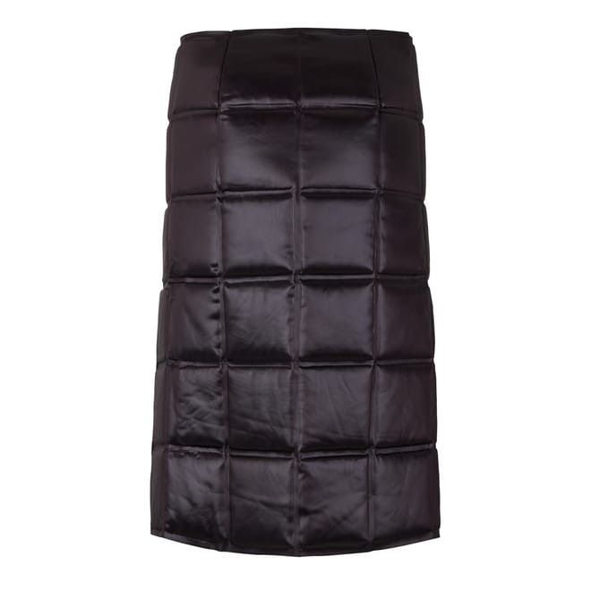 Bottega Veneta Bottega Veneta Bv Lacquered Skirt in Brown Size 27" / US 4 / IT 40 - 2 Thumbnail