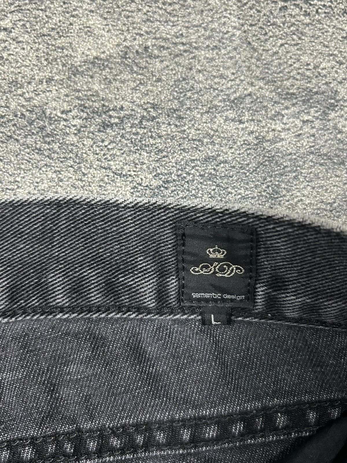 semanticdesign Vintage Japanese denim Semanticdesign Jeans Size US 30 / EU 46 - 8 Thumbnail