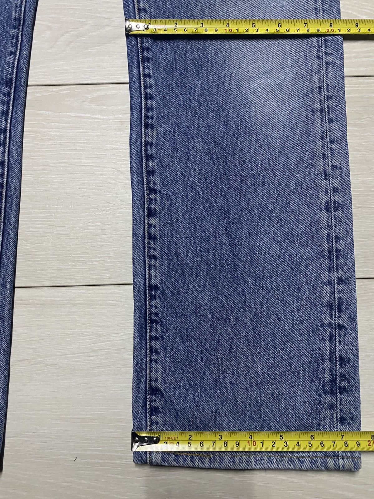 Levi's Made & Crafted Vintage Levis Made & Craft Distressed Tack Slim Jeans Size US 34 / EU 50 - 20 Thumbnail