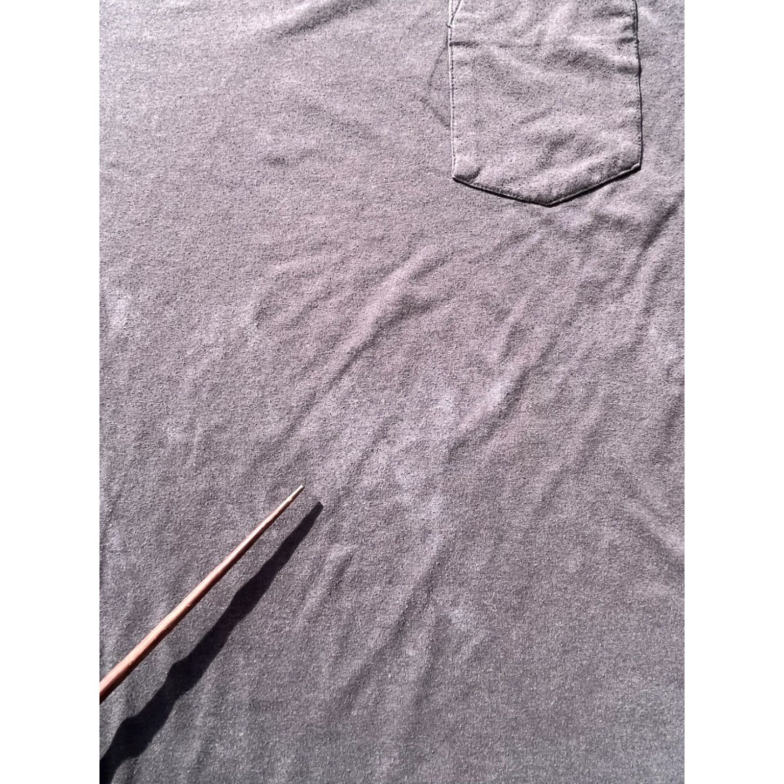 Cuts Cuts T-Shirt Elongated XL Black Men’s Casual Athleisure Minimalist Solid Stained Size US XL / EU 56 / 4 - 6 Thumbnail