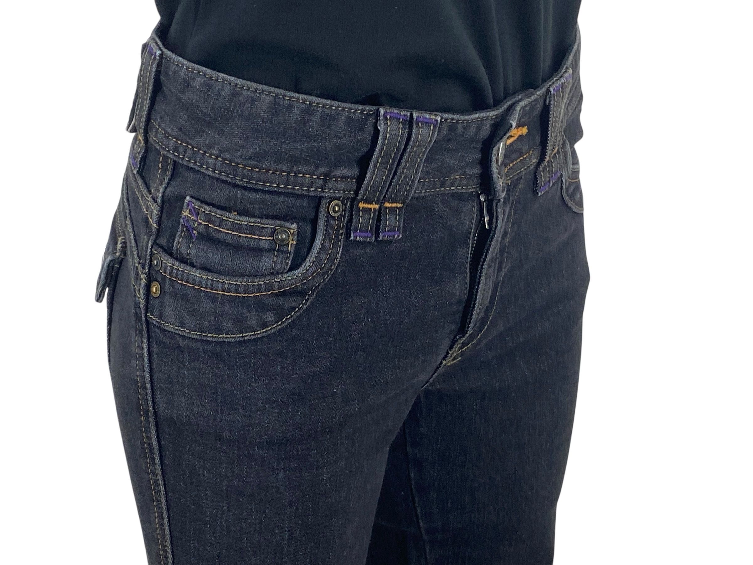 Edwin Something x Vienus Low Rise Women Flare Jeans Size US 27 - 5 Thumbnail