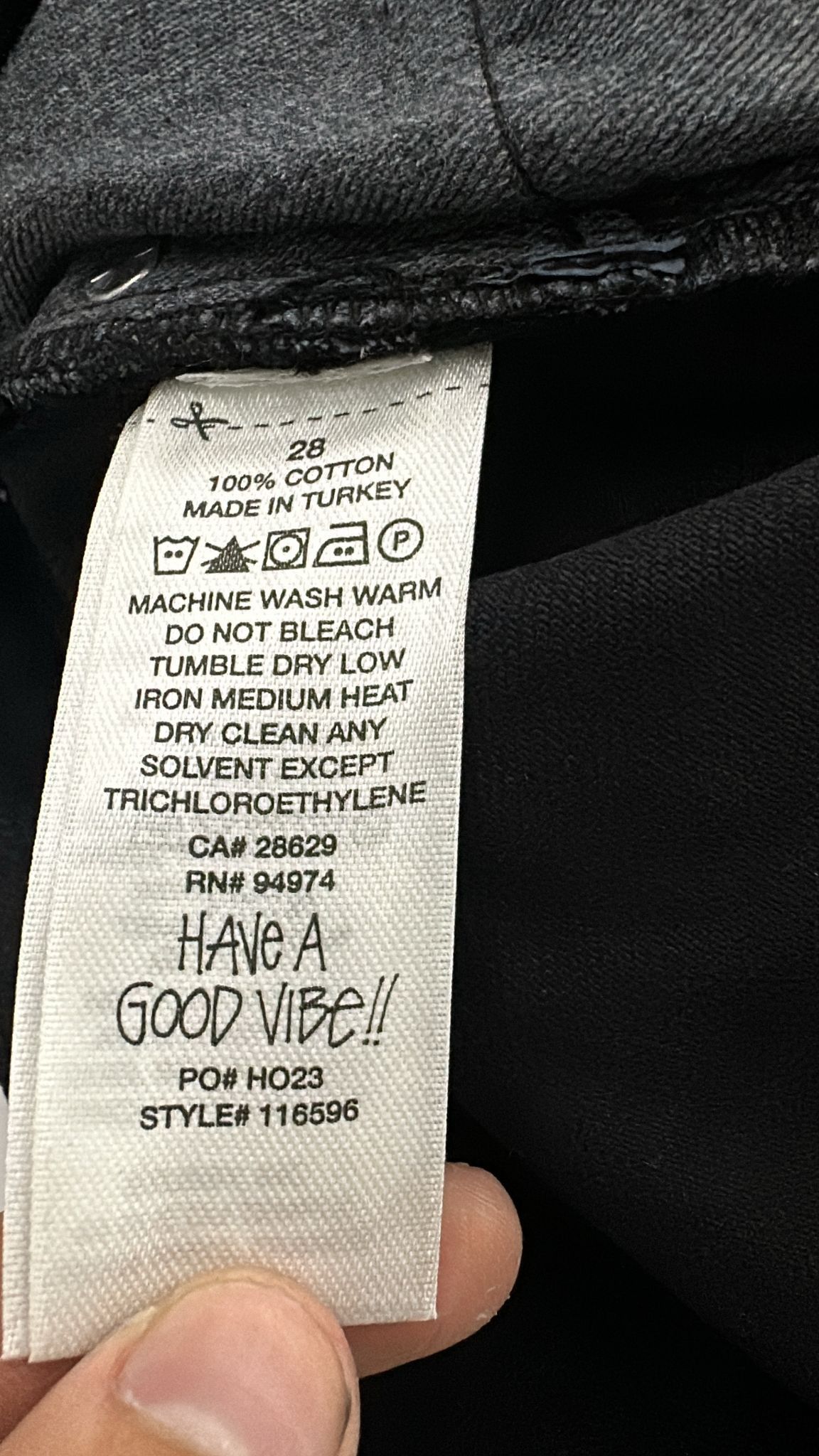 Stussy × Vintage Stüssy Classic Jean Size 28 Black Size US 28 / EU 44 - 9 Thumbnail