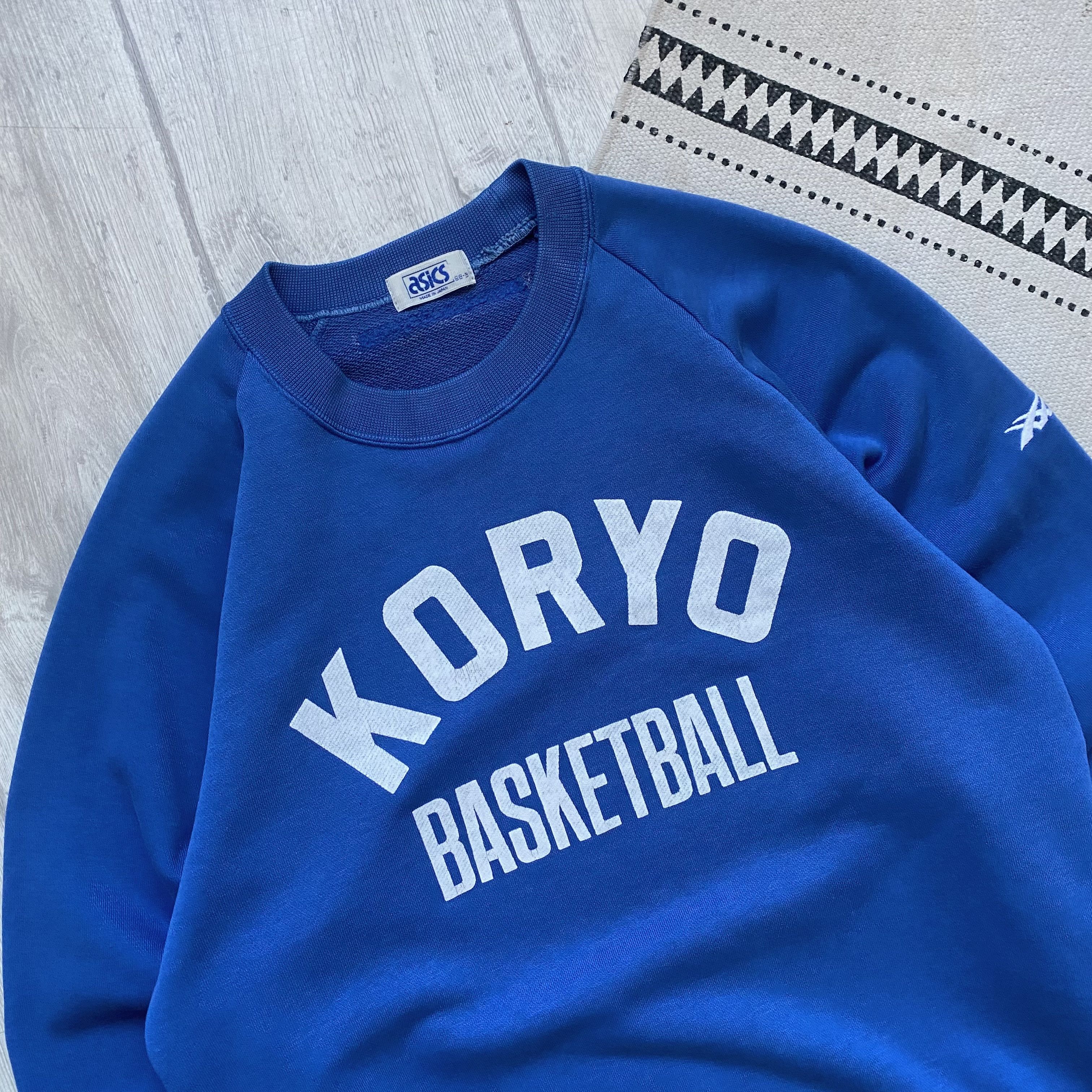 Asics Rare Vintage 80s Asics Basketball sweatshirt NBA sportswear Size US S / EU 44-46 / 1 - 2 Thumbnail