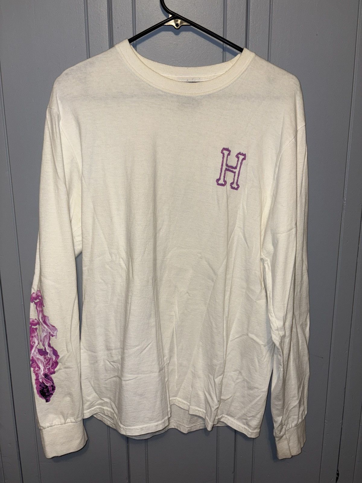 Huf Huf white Tee Size US M / EU 48-50 / 2 - 1 Thumbnail