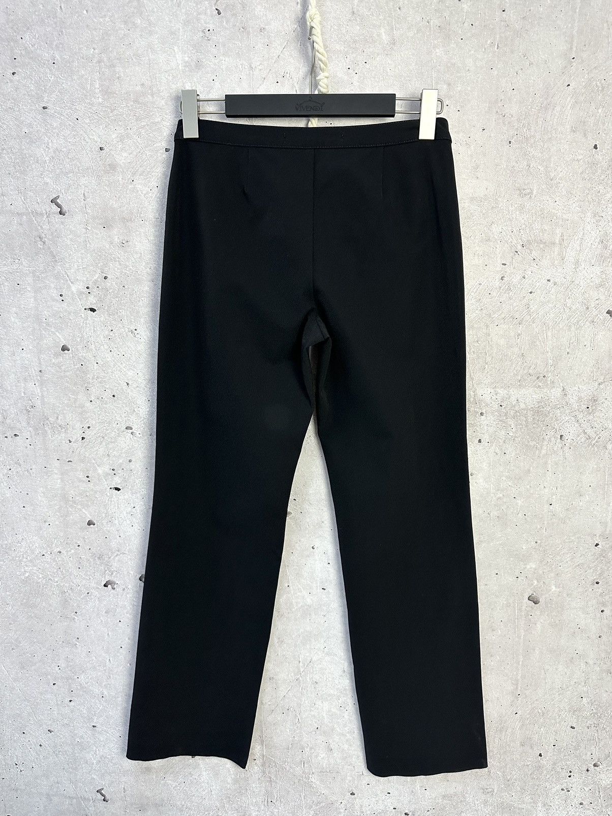 Versace Jeans Couture × Vintage Vintage Versace Jeans Couture Black Women’s Trousers Size 30" / US 8 / IT 44 - 4 Thumbnail