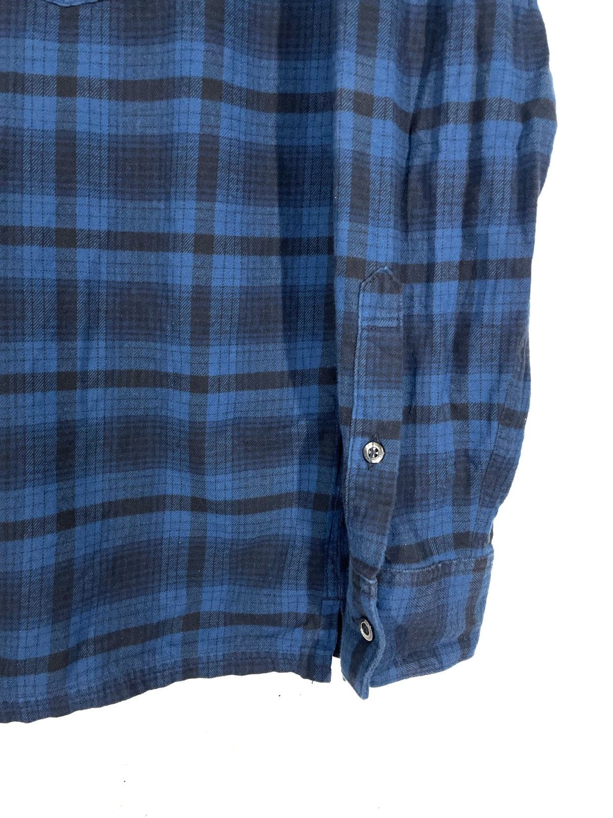 Japanese Brand × Neighborhood Neighborhood Japan Men Flannel Shirt Size M Square Print Size US M / EU 48-50 / 2 - 3 Thumbnail