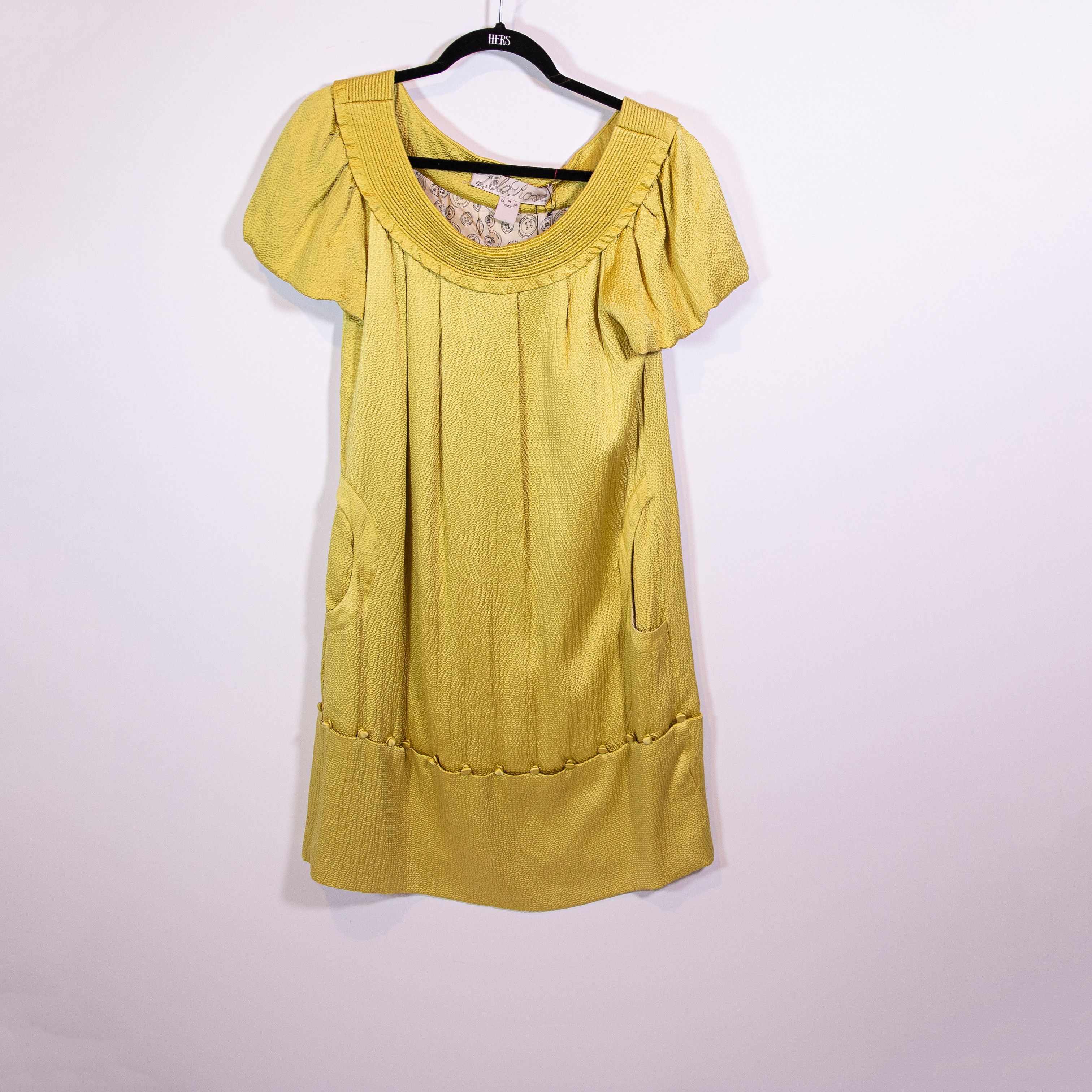 Lela Rose Lela Rose Silk Satin Textured Attached Button Size M / US 6-8 / IT 42-44 - 1 Thumbnail