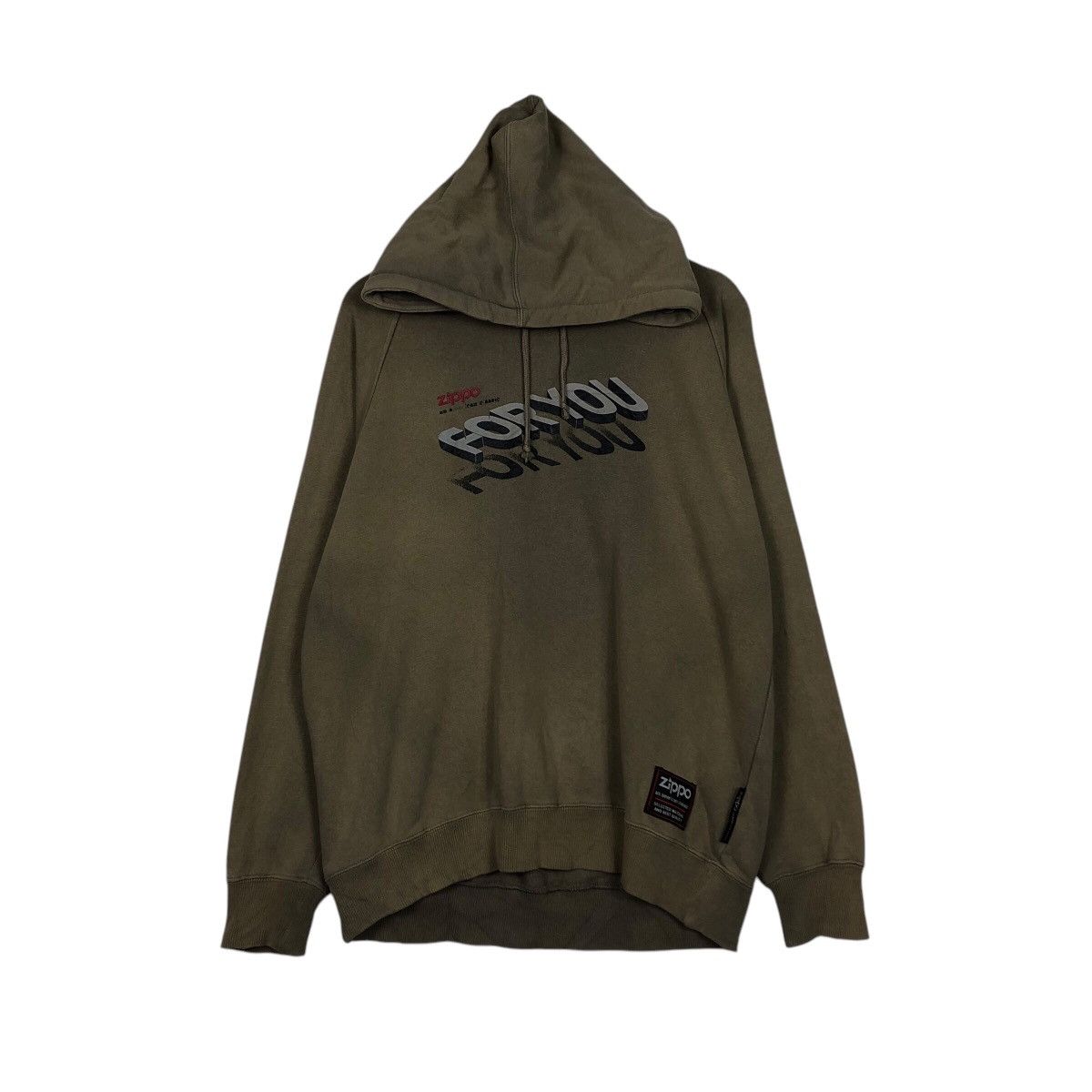 Japanese Brand 📌Vintage Hoodie Pull Over Zippo Big Logo Issey Miyake Size US M / EU 48-50 / 2 - 2 Thumbnail