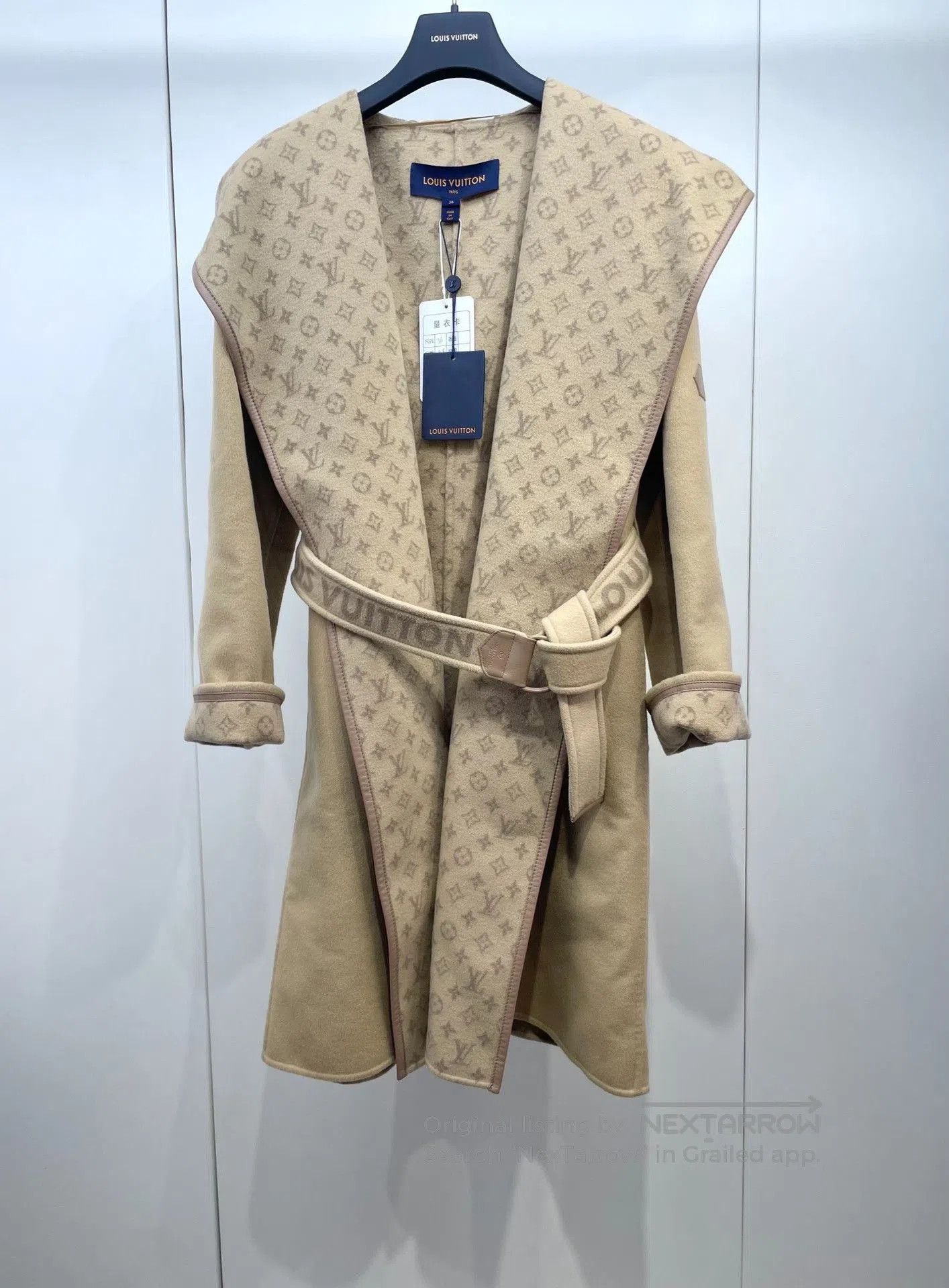 Louis Vuitton LV Monogram Bathrobe Coat. Size XS / US 0-2 / IT 36-38 - 1 Thumbnail