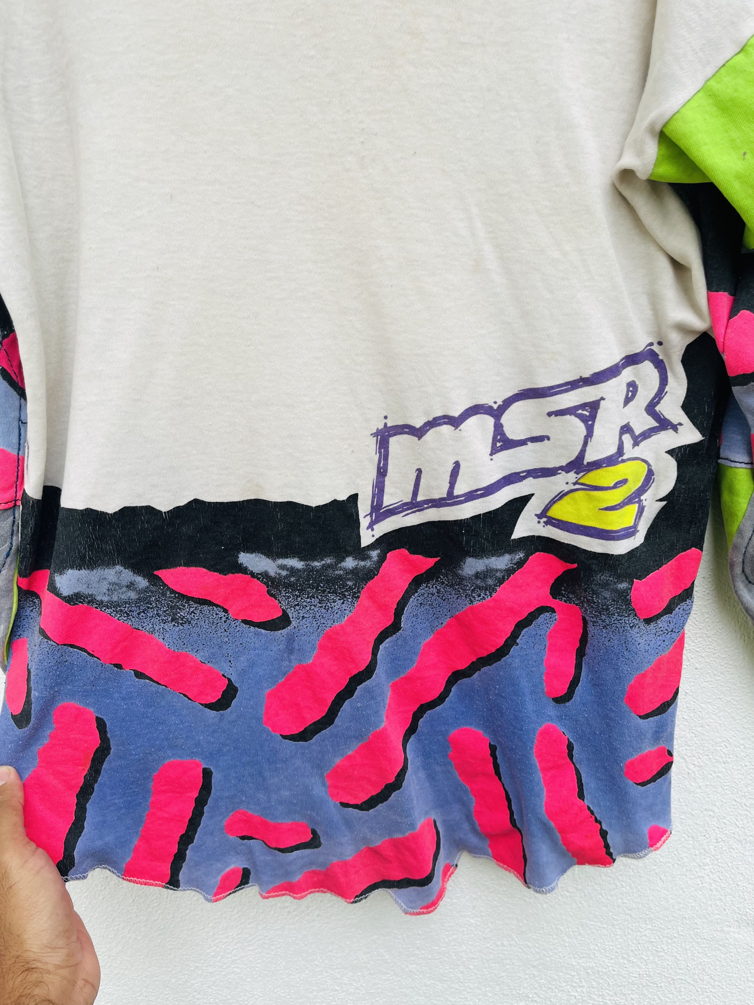 Japanese Brand Vintage MSR Racing Motorcross Fashion Style Size US L / EU 52-54 / 3 - 13 Thumbnail