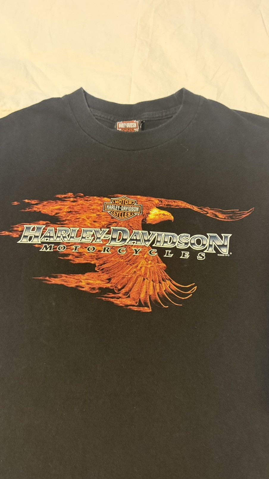 Harley Davidson Rare 2008 Harley Davidson HUD Fire Pompano Beach Fl Mens L Size US L / EU 52-54 / 3 - 2 Thumbnail