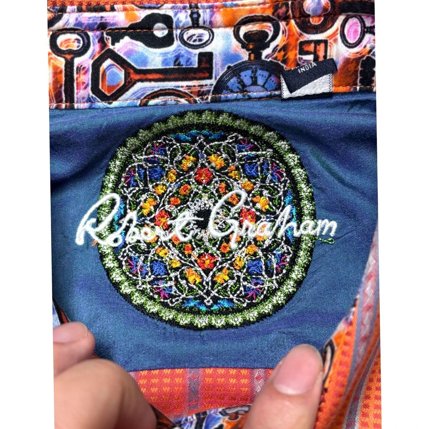 Robert Graham VINTAGE NO Size US L / EU 52-54 / 3 - 4 Thumbnail