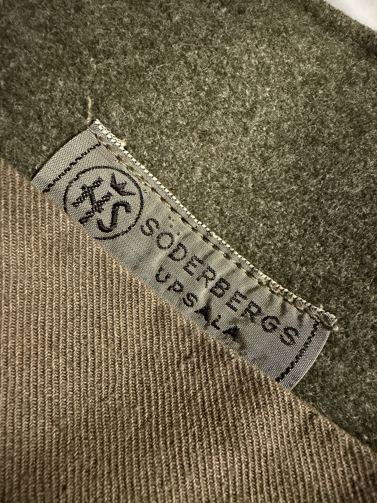 Other WW2 Swedish Army 1944 Green Wool Trench Coat Soderbergs XS Size US XS / EU 42 / 0 - 6 Thumbnail