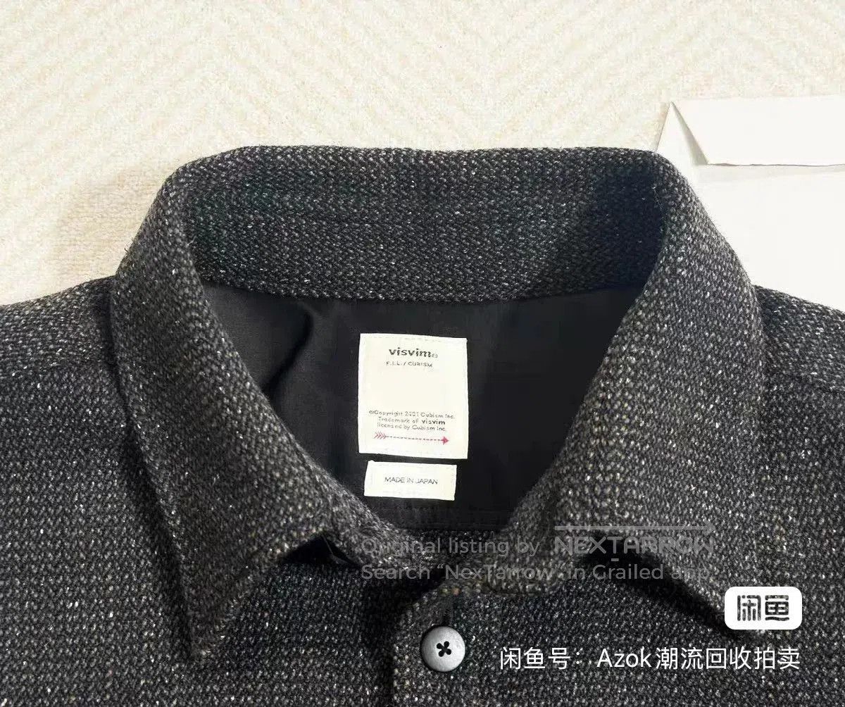 Visvim Visvim 21AW Lumber L/S Tweed Shirt. Size US M / EU 48-50 / 2 - 5 Thumbnail
