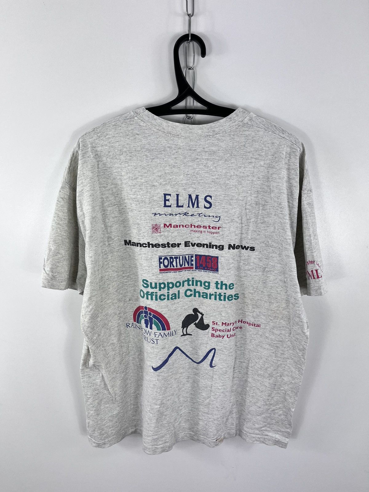 Vintage Vtg Manchester Marathon 1996 Glycosport T-Shirt Rare Sz XL Size US XL / EU 56 / 4 - 2 Thumbnail