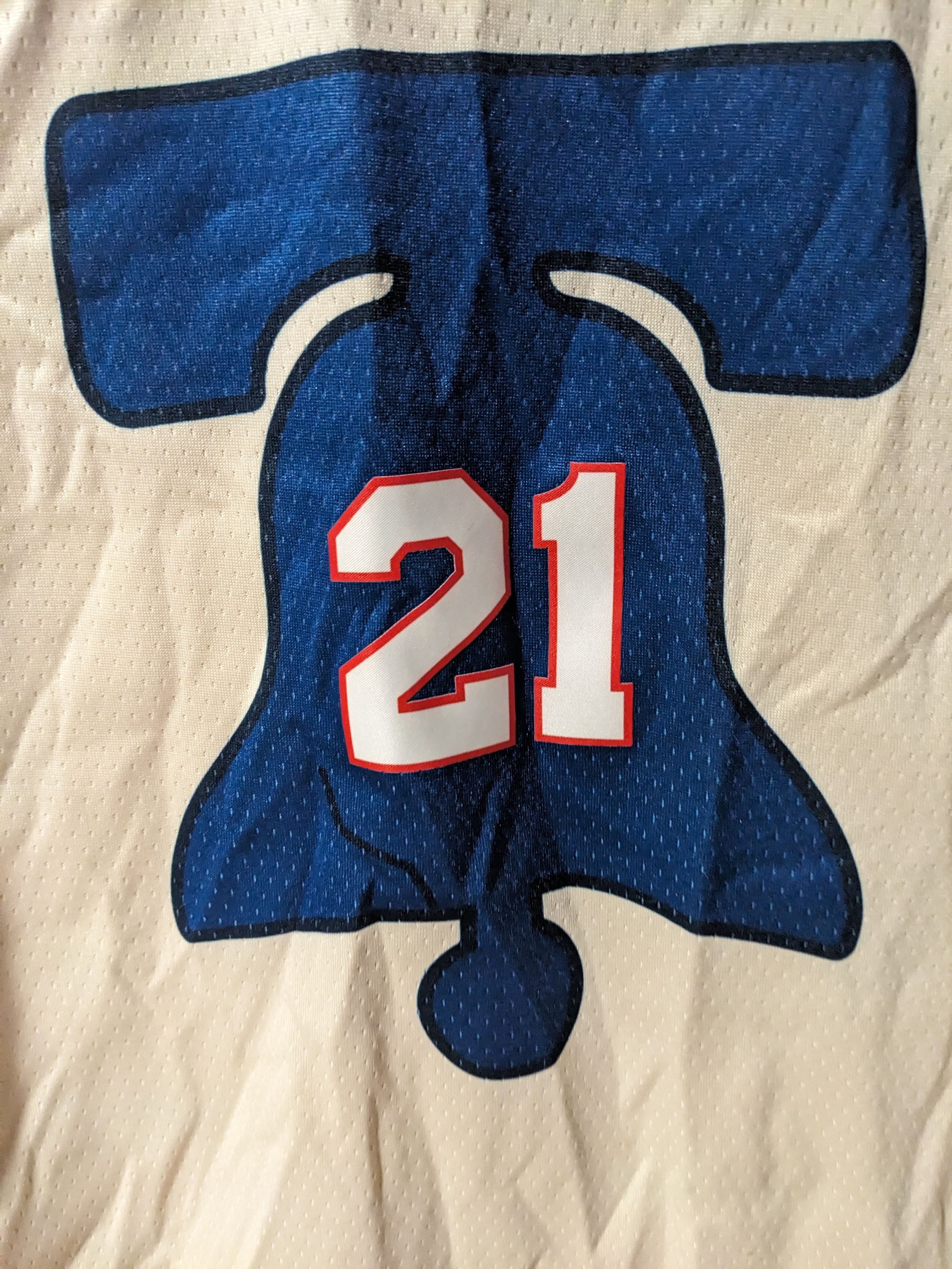 NBA × Nike Philadelphia 76ers Joel Embiid Nike NBA Kids Small Jersey Size US S / EU 44-46 / 1 - 5 Thumbnail