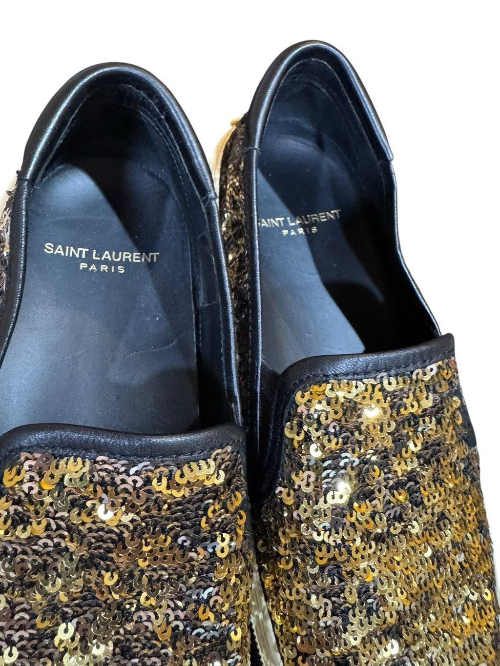 Saint Laurent Paris Saint Laurent Sequin Skate Sneakers in Box 6.5 US Size US 6.5 / IT 36.5 - 6 Thumbnail