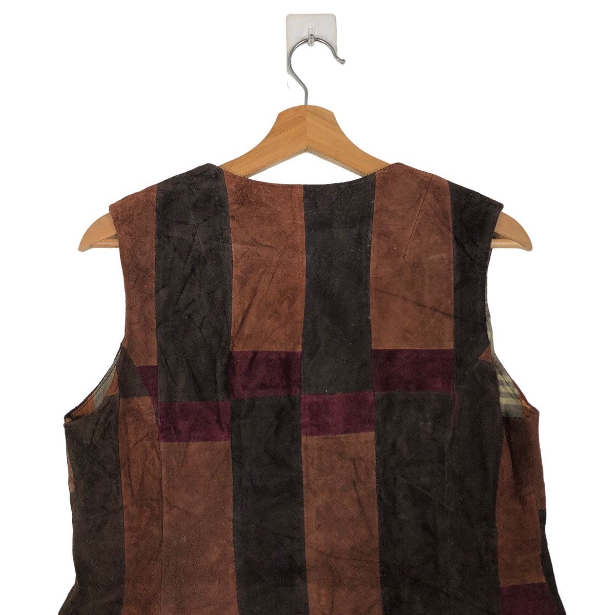 Japanese Brand 🔥Kapital Japan Design Vest Tank Top Tartan Design Patchwork Size US M / EU 48-50 / 2 - 9 Thumbnail