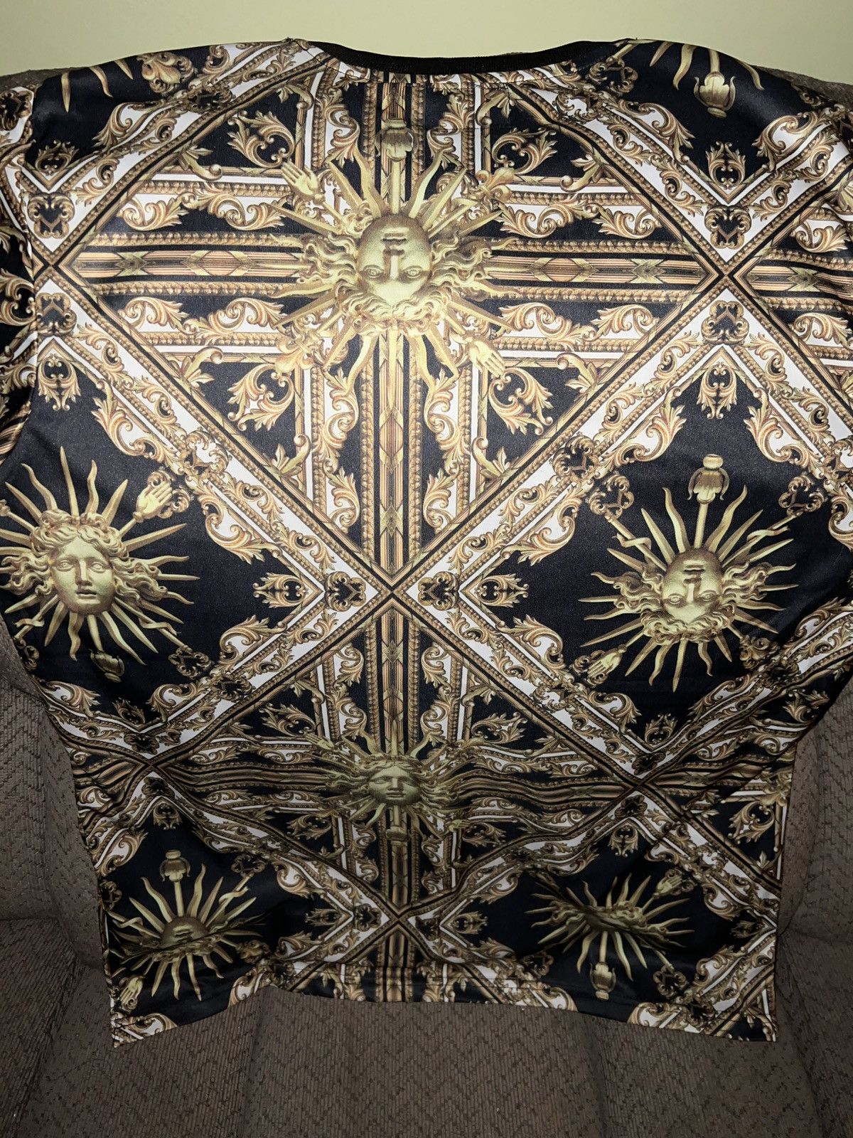 Hypebeast Baroque Gold By Drill Clothing Co. Sun All Over Tee Size US XL / EU 56 / 4 - 4 Thumbnail
