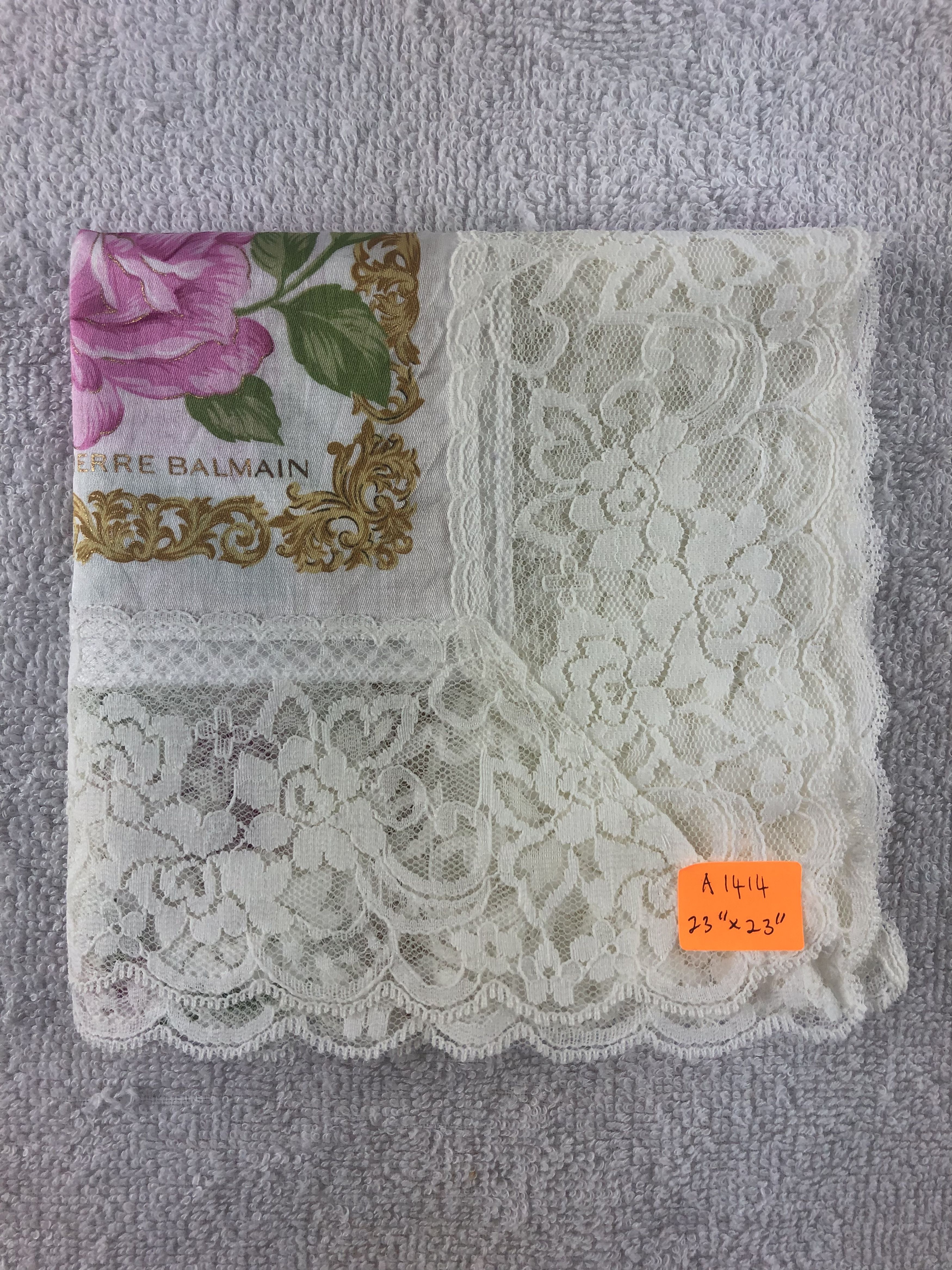 Pierre Balmain × Vintage Pierre Balmain Handkerchief / Bandana / Neckerchief Size ONE SIZE - 5 Thumbnail