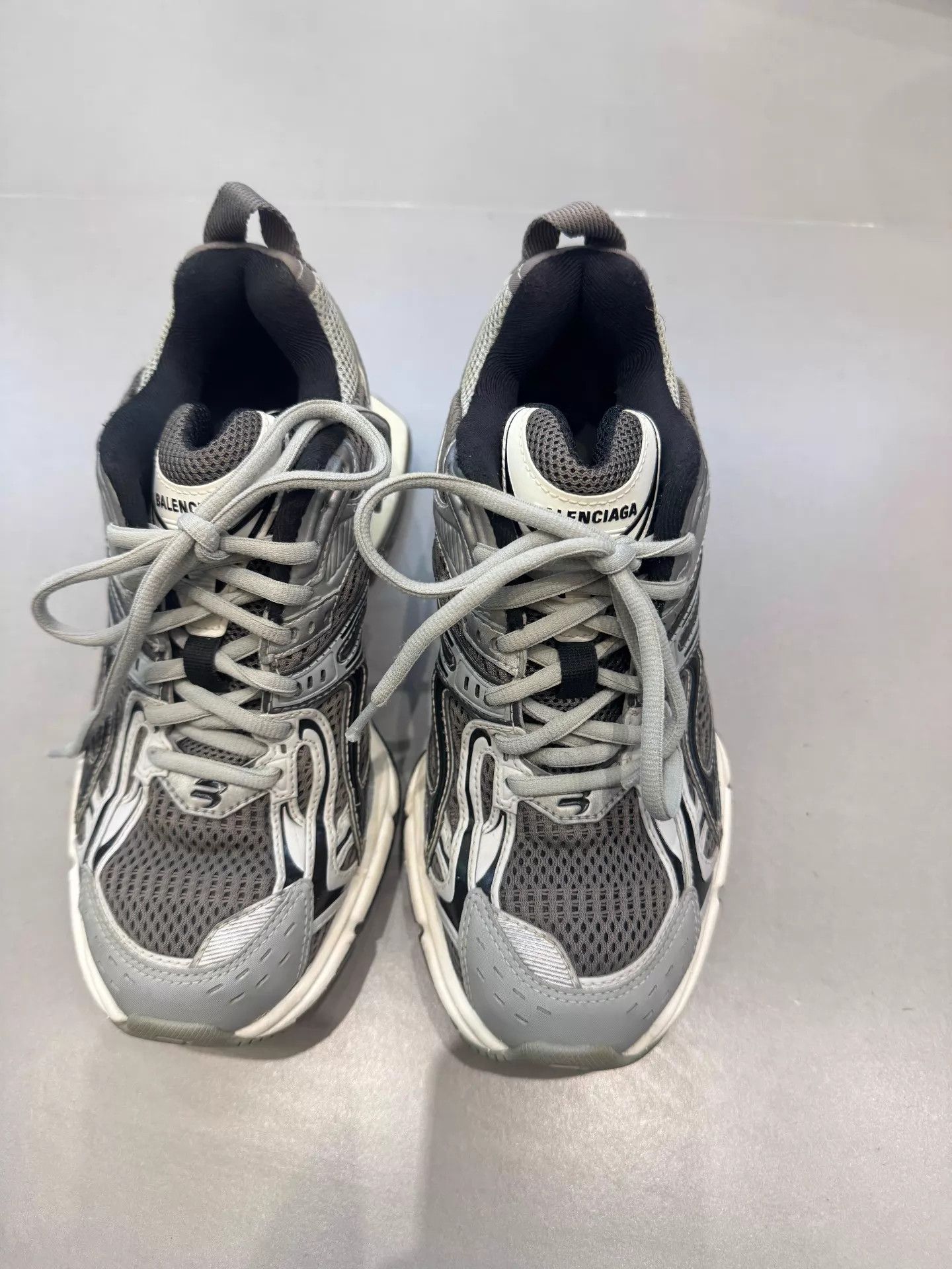 Balenciaga Balenciaga x-pander Spring Gray Dad Shoe 35 Size US 4.5 / IT 34.5 - 2 Thumbnail